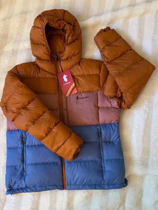 cotopaxi Jackets & Blazers - Cotopaxi Fuego Max Down Jacket Sienna/Fjord Women's Medium New With Tags